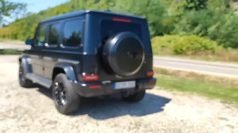 Mercedes G-klasa straga nakon detailinga, Gornji Teslić